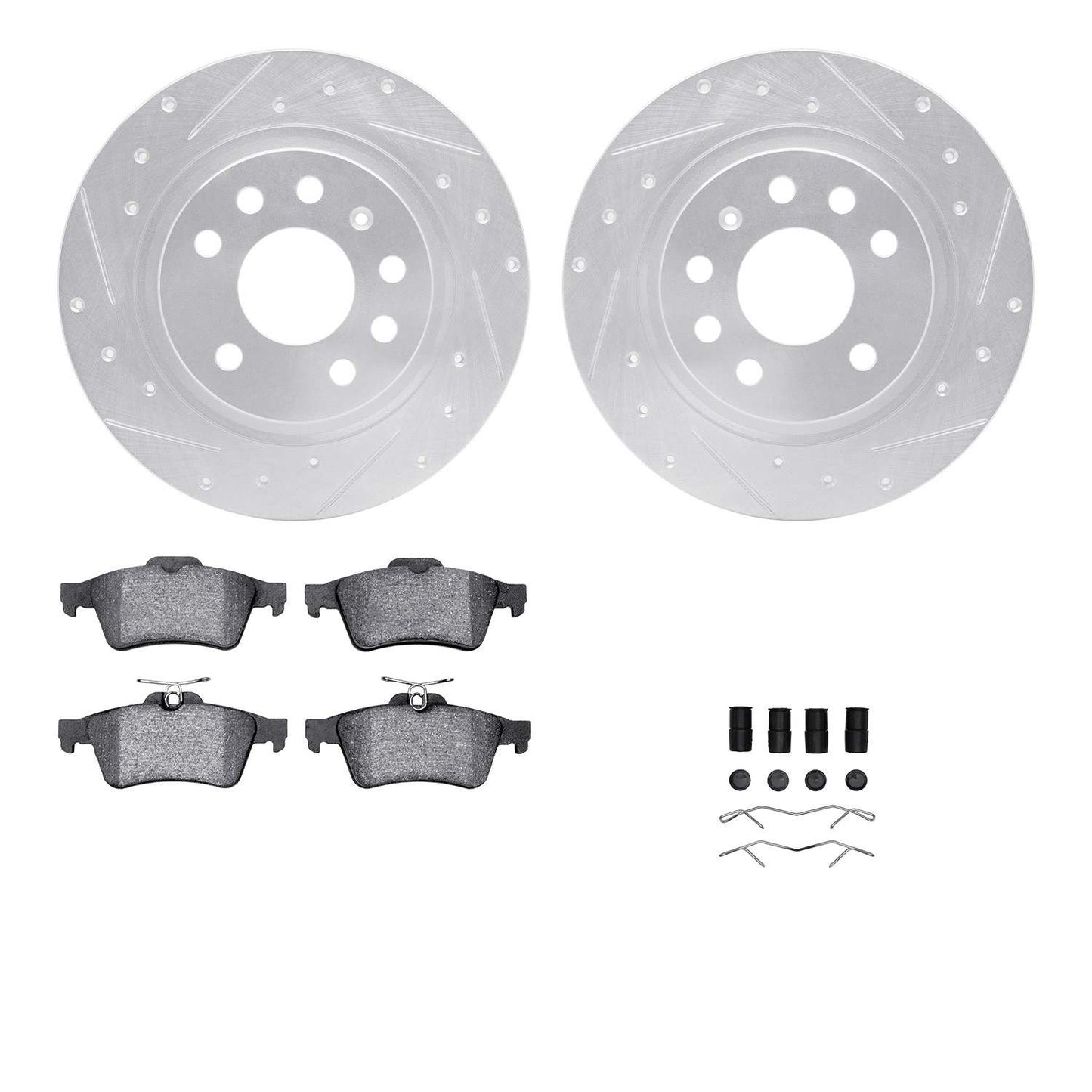 Dynamic Friction Company Disc Brake Kit 7512-65017