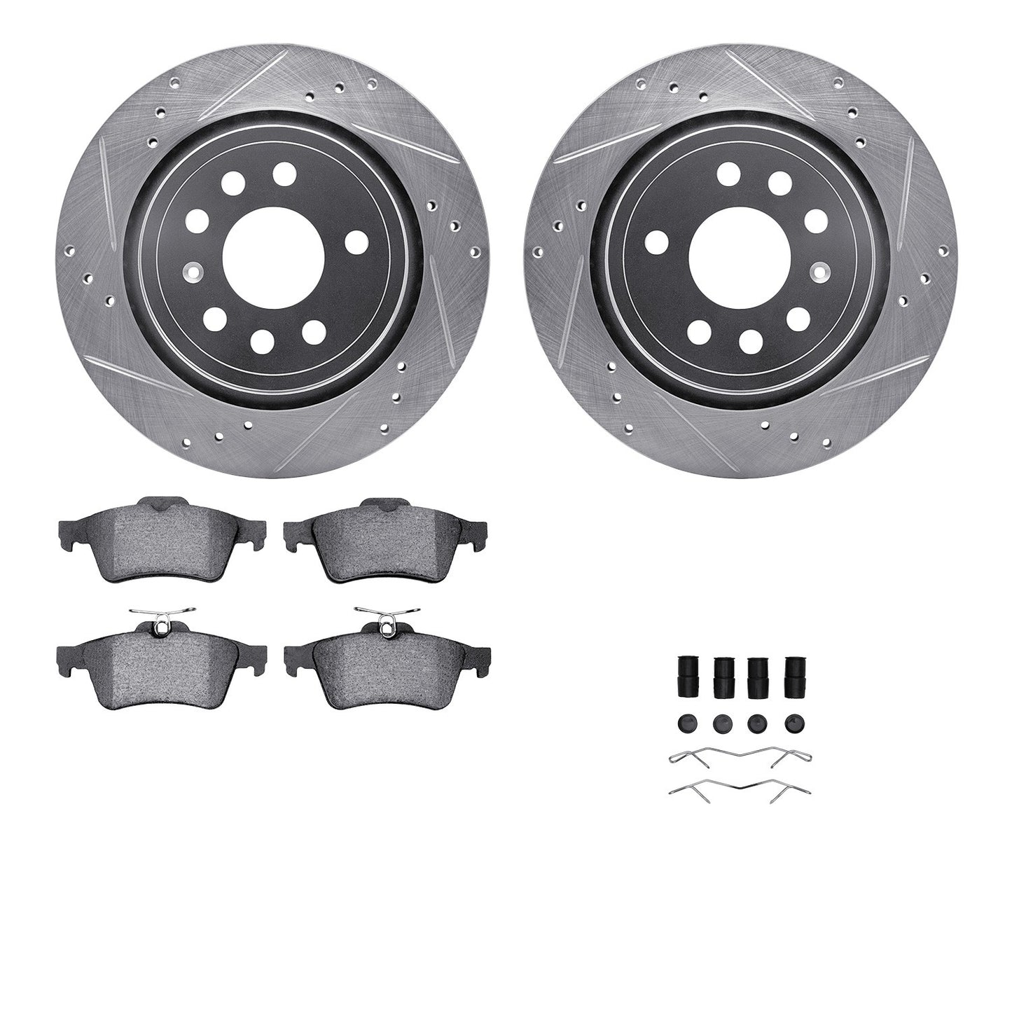 Dynamic Friction Company Disc Brake Kit 7512-65018