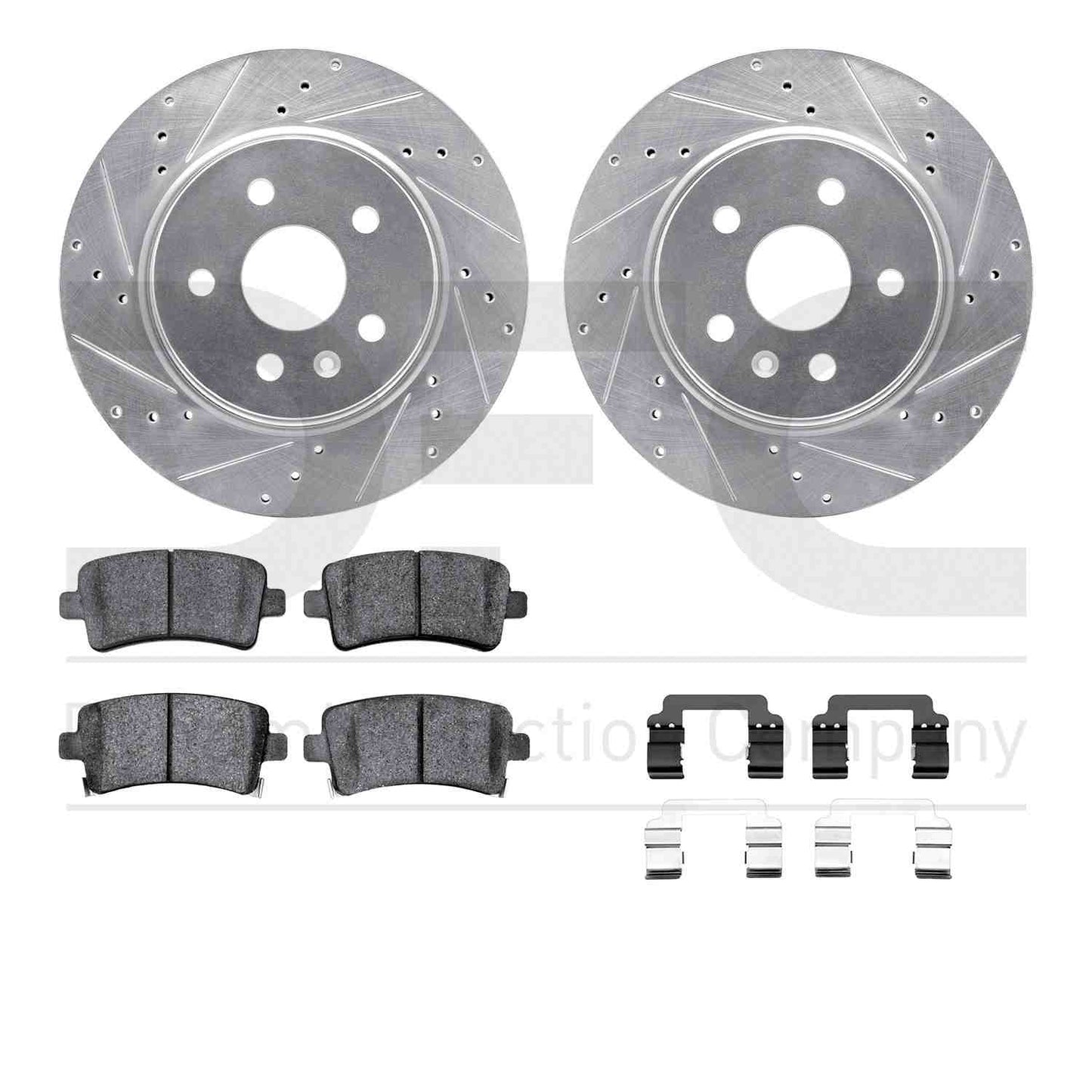 Dynamic Friction Company Disc Brake Kit 7512-65024