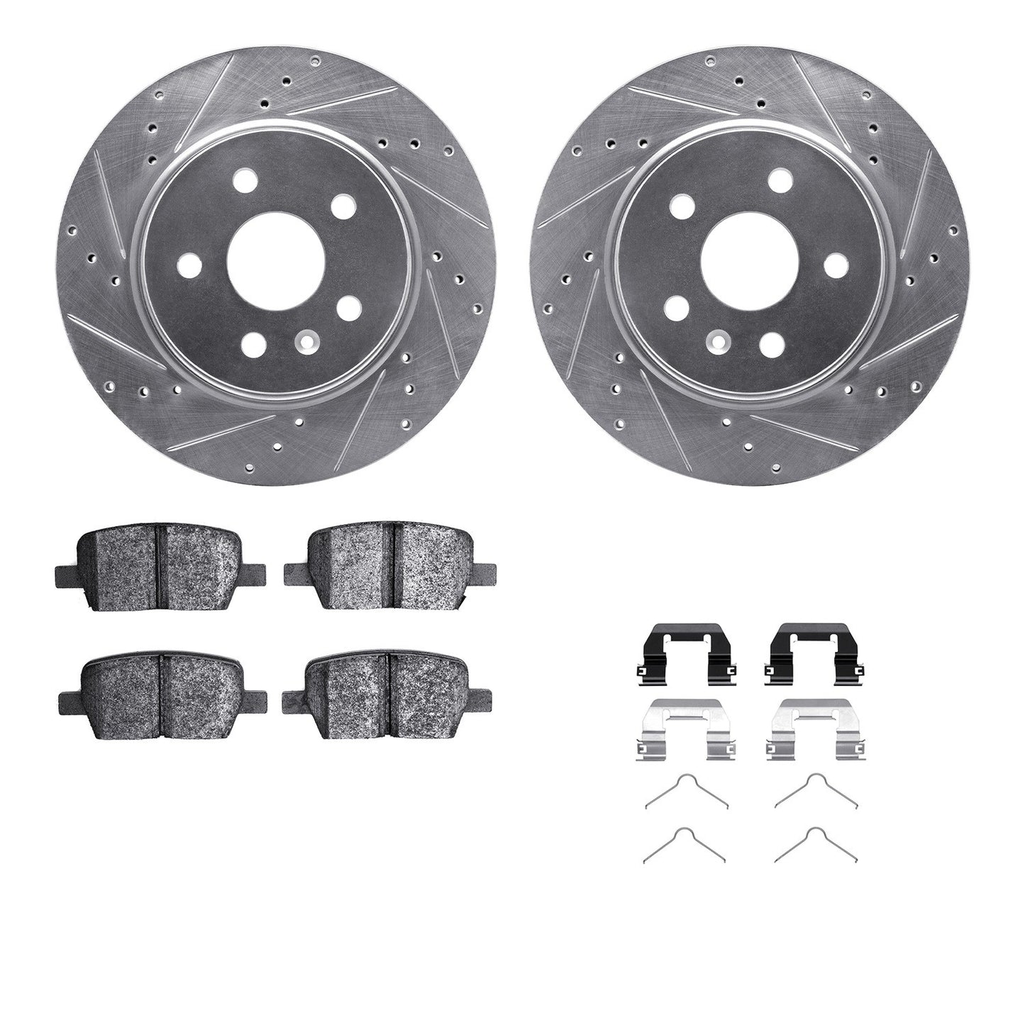 Dynamic Friction Company Disc Brake Kit 7512-65026