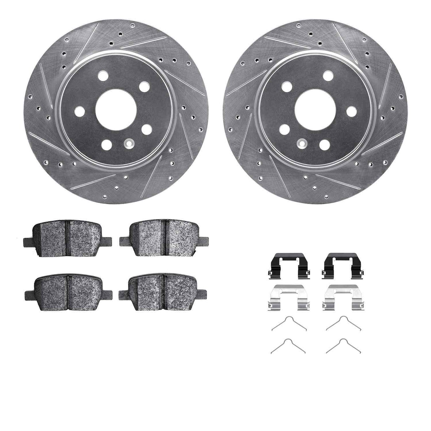 Dynamic Friction Company Disc Brake Kit 7512-65027