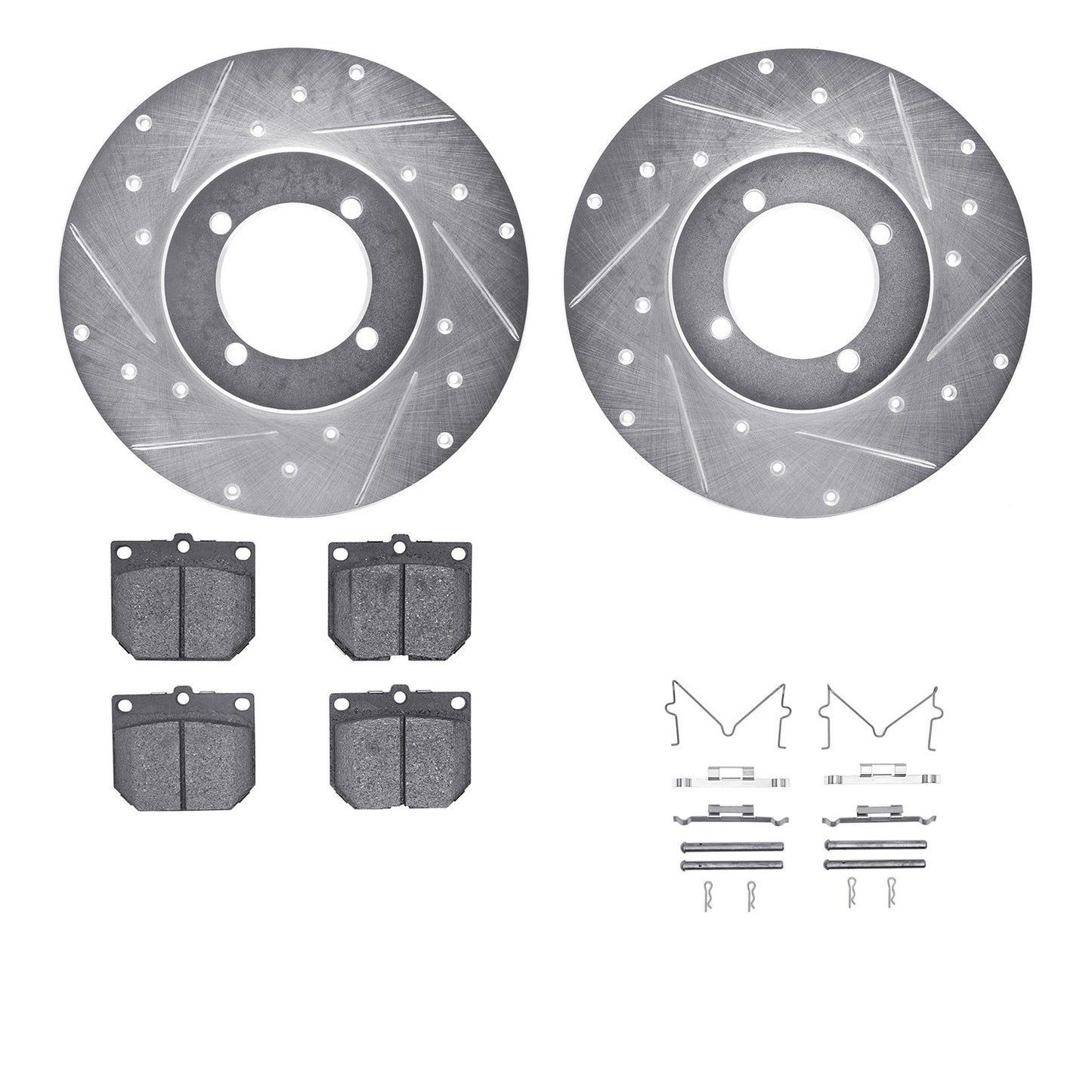Dynamic Friction Company Disc Brake Kit 7512-67007