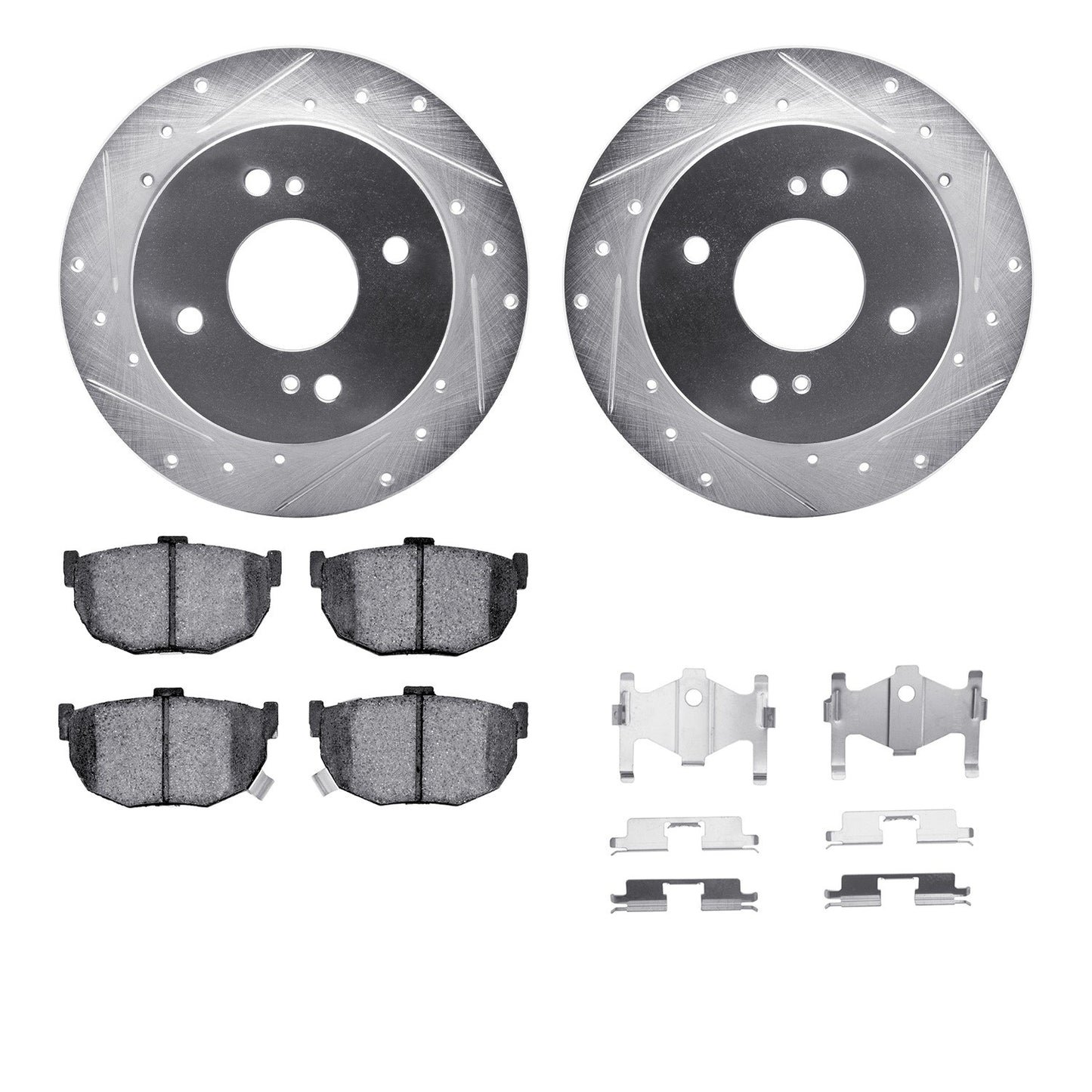 Dynamic Friction Company Disc Brake Kit 7512-67012