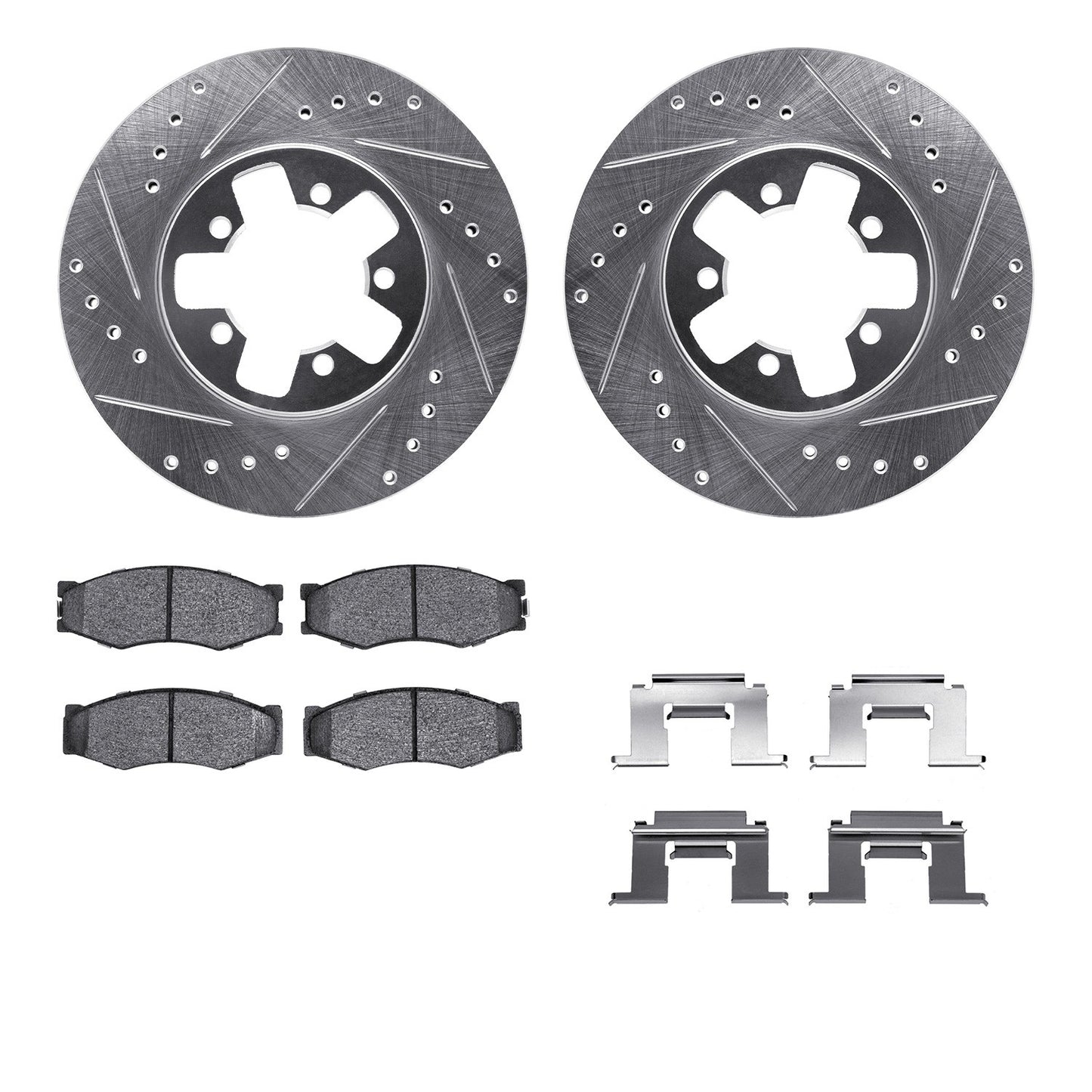Dynamic Friction Company Disc Brake Kit 7512-67016
