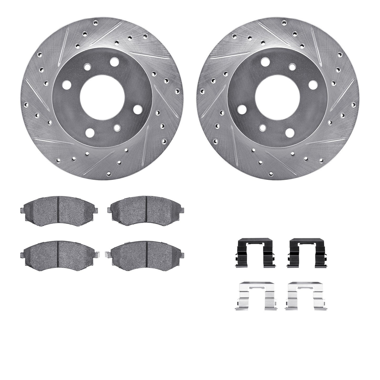 Dynamic Friction Company Disc Brake Kit 7512-67028
