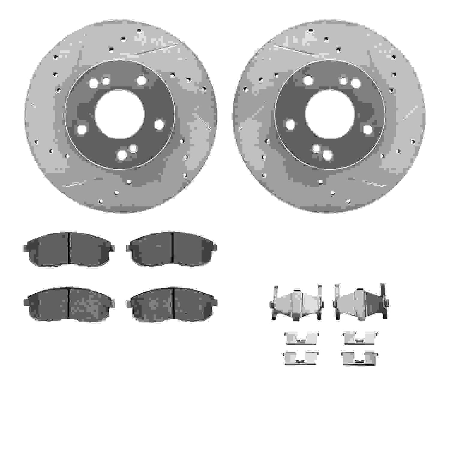 Dynamic Friction Company Disc Brake Kit 7512-67030