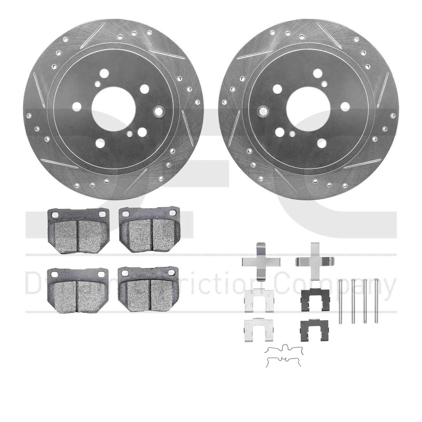 Dynamic Friction Company Disc Brake Kit 7512-67034
