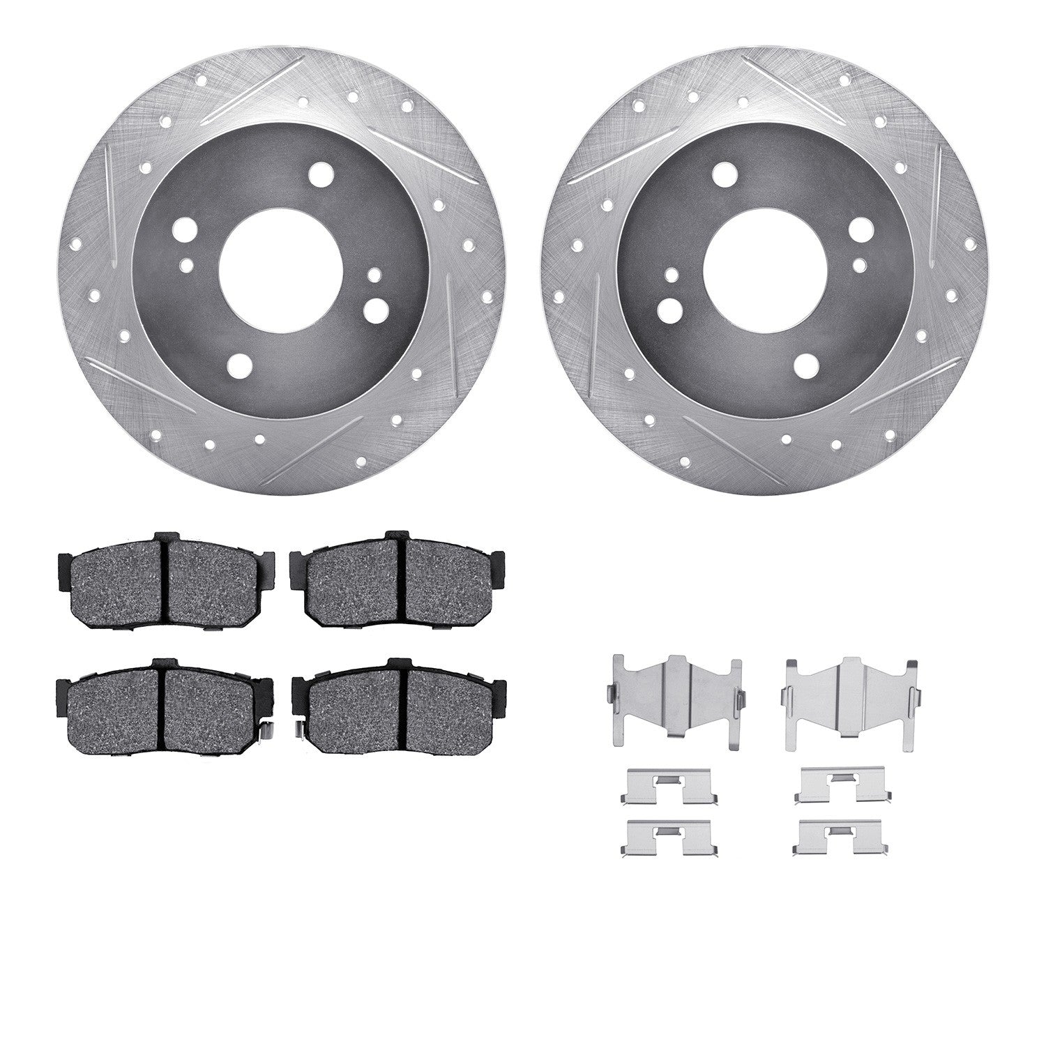 Dynamic Friction Company Disc Brake Kit 7512-67036