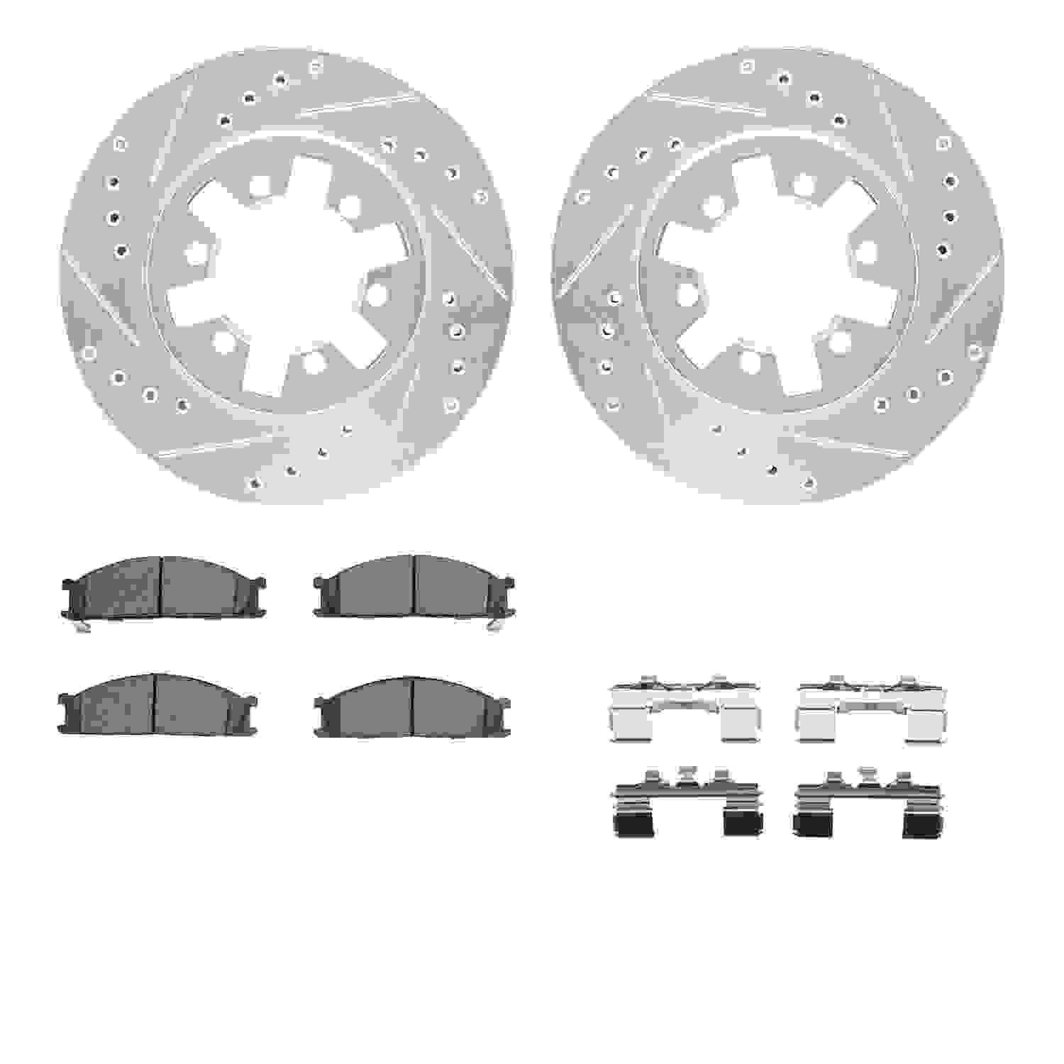 Dynamic Friction Company Disc Brake Kit 7512-67049