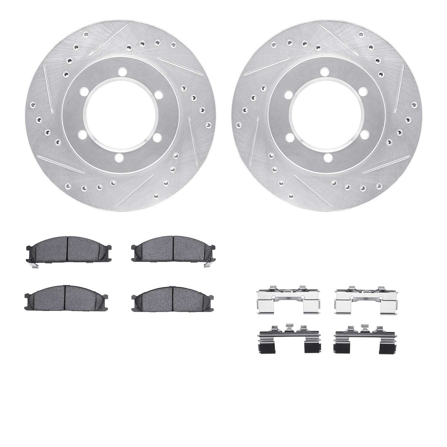Dynamic Friction Company Disc Brake Kit 7512-67052
