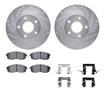 Dynamic Friction Company Disc Brake Kit 7512-67053