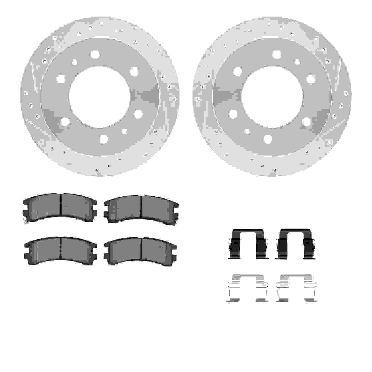 Dynamic Friction Company Disc Brake Kit 7512-67055