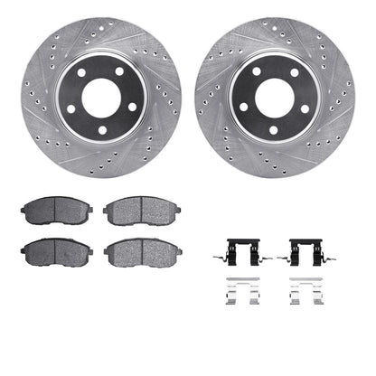 Dynamic Friction Company Disc Brake Kit 7512-67056