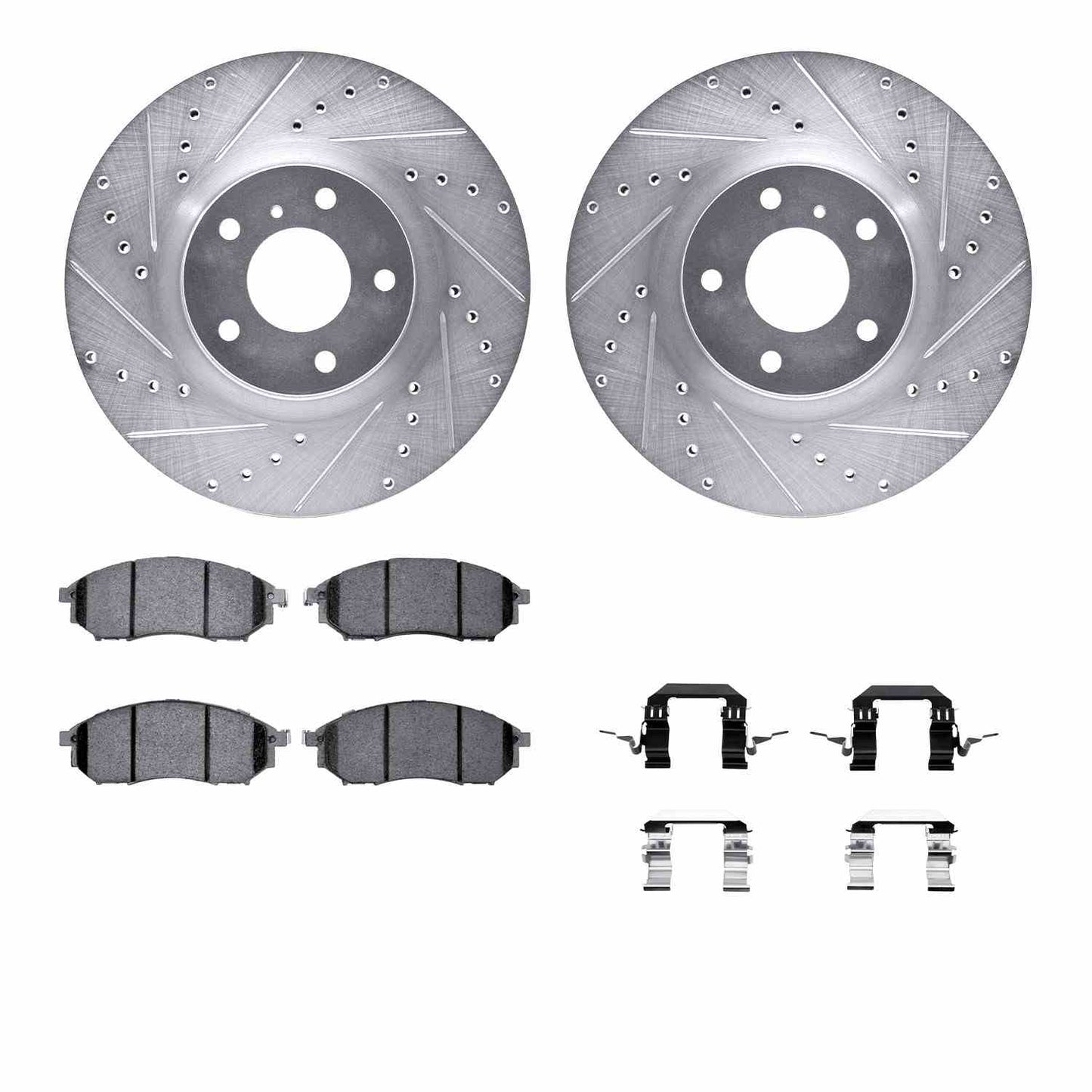 Dynamic Friction Company Disc Brake Kit 7512-67057