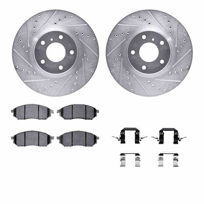 Dynamic Friction Company Disc Brake Kit 7512-67057