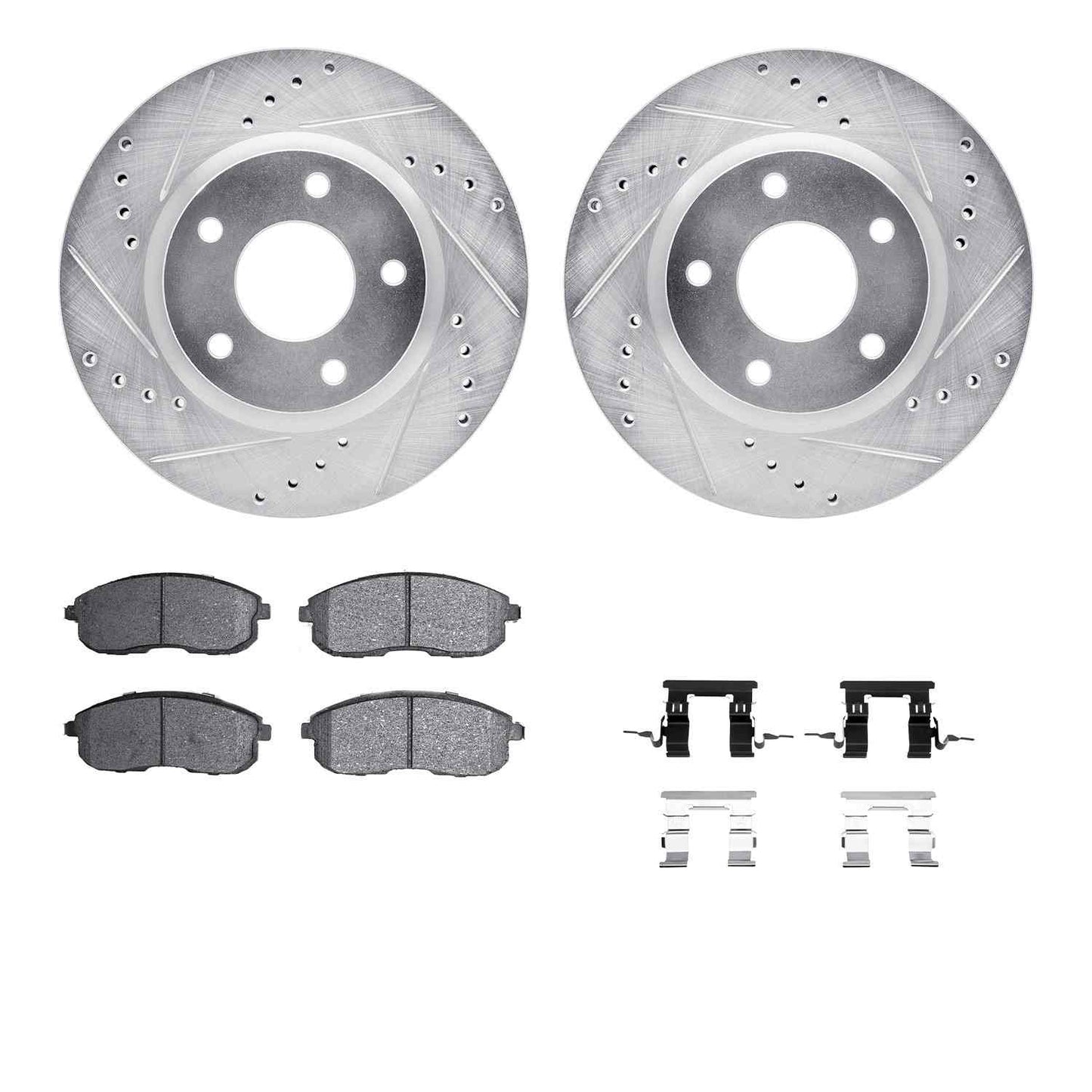 Dynamic Friction Company Disc Brake Kit 7512-67071