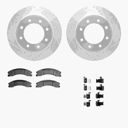 Dynamic Friction Company Disc Brake Kit 7512-67088