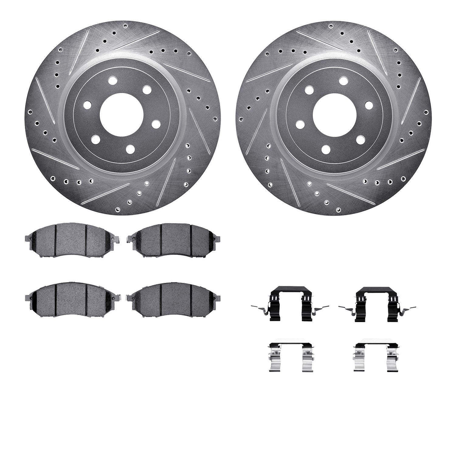 Dynamic Friction Company Disc Brake Kit 7512-67094