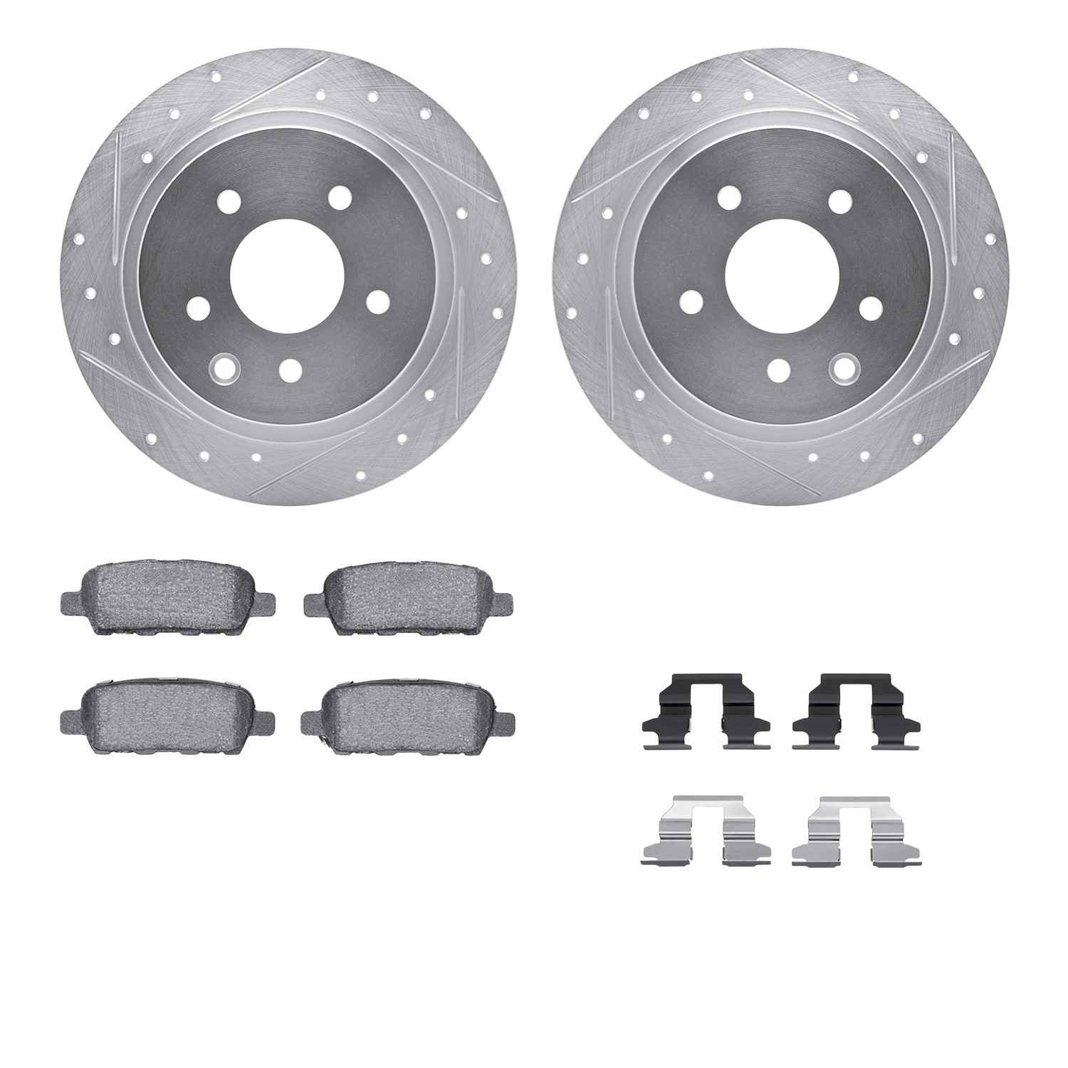 Dynamic Friction Company Disc Brake Kit 7512-67098