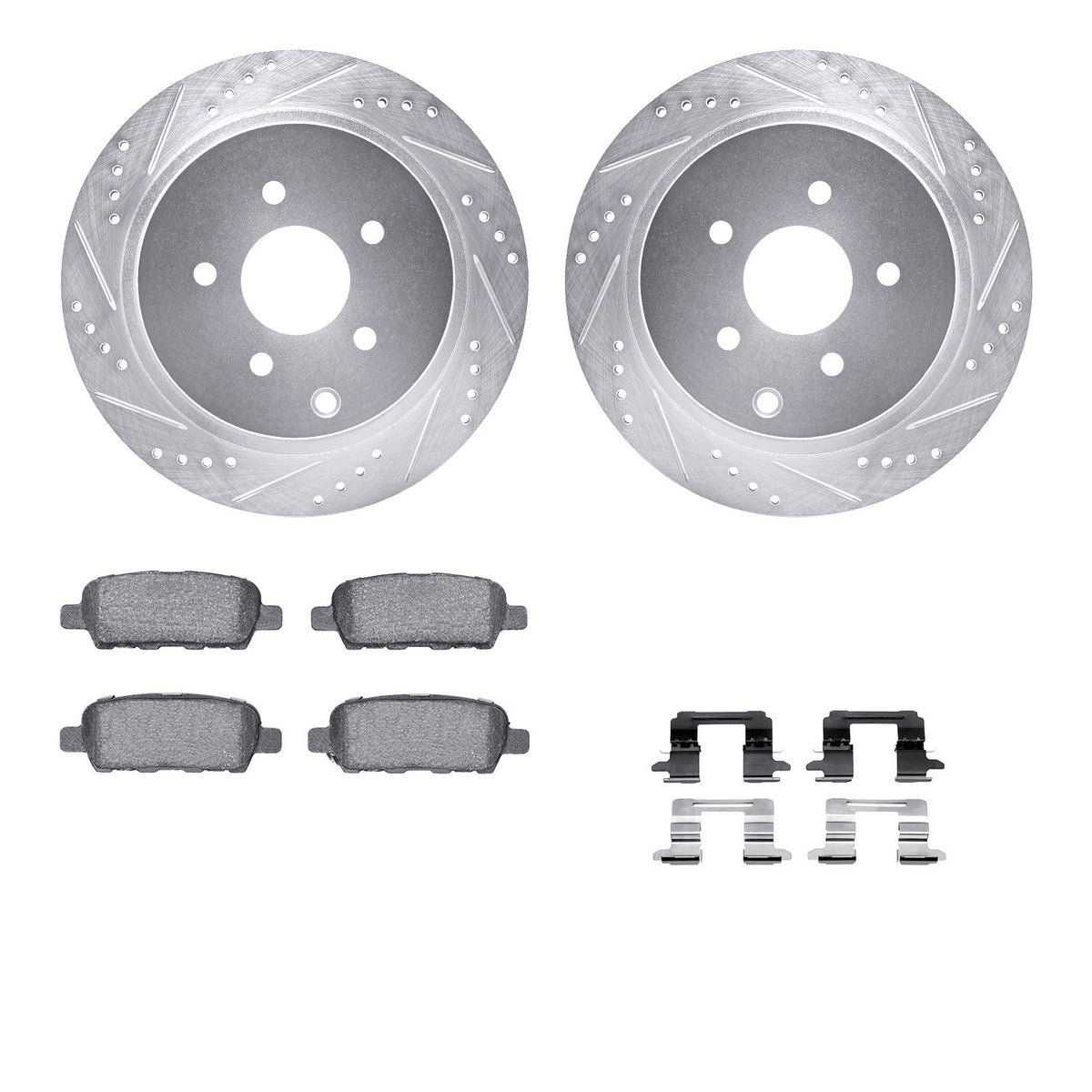 Dynamic Friction Company Disc Brake Kit 7512-67102