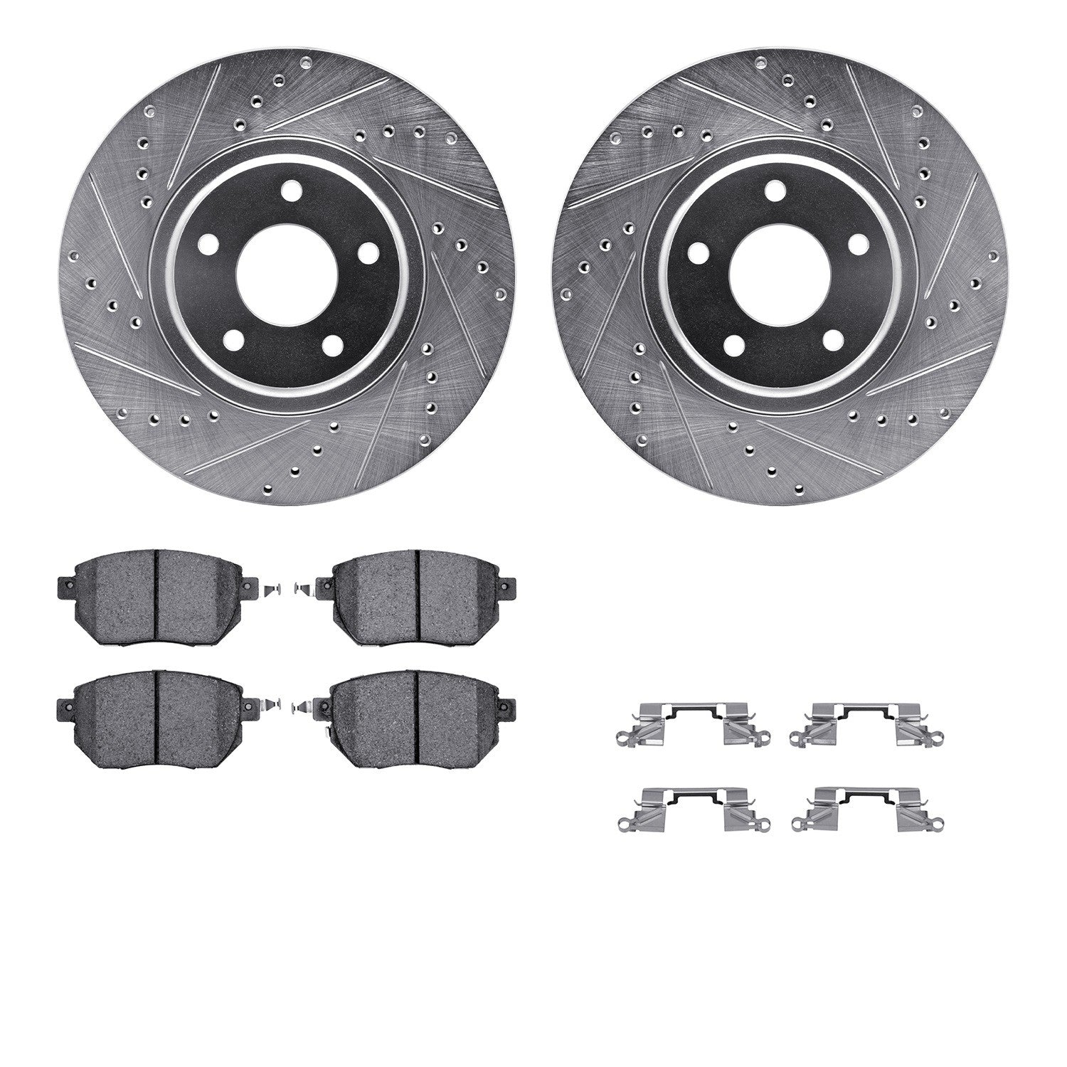 Dynamic Friction Company Disc Brake Kit 7512-67104