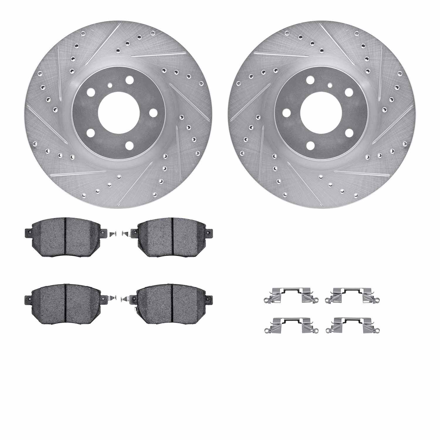 Dynamic Friction Company Disc Brake Kit 7512-67105