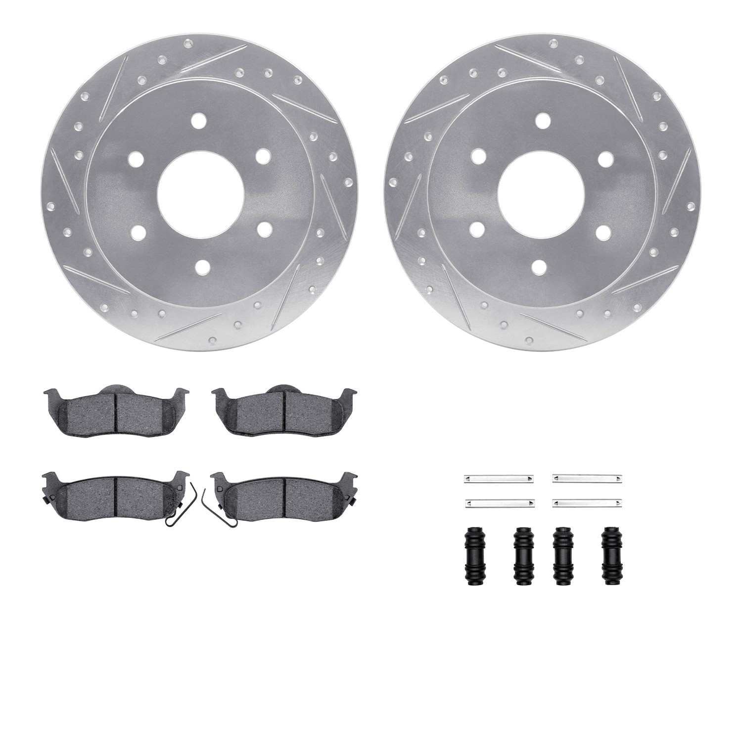 Dynamic Friction Company Disc Brake Kit 7512-67106