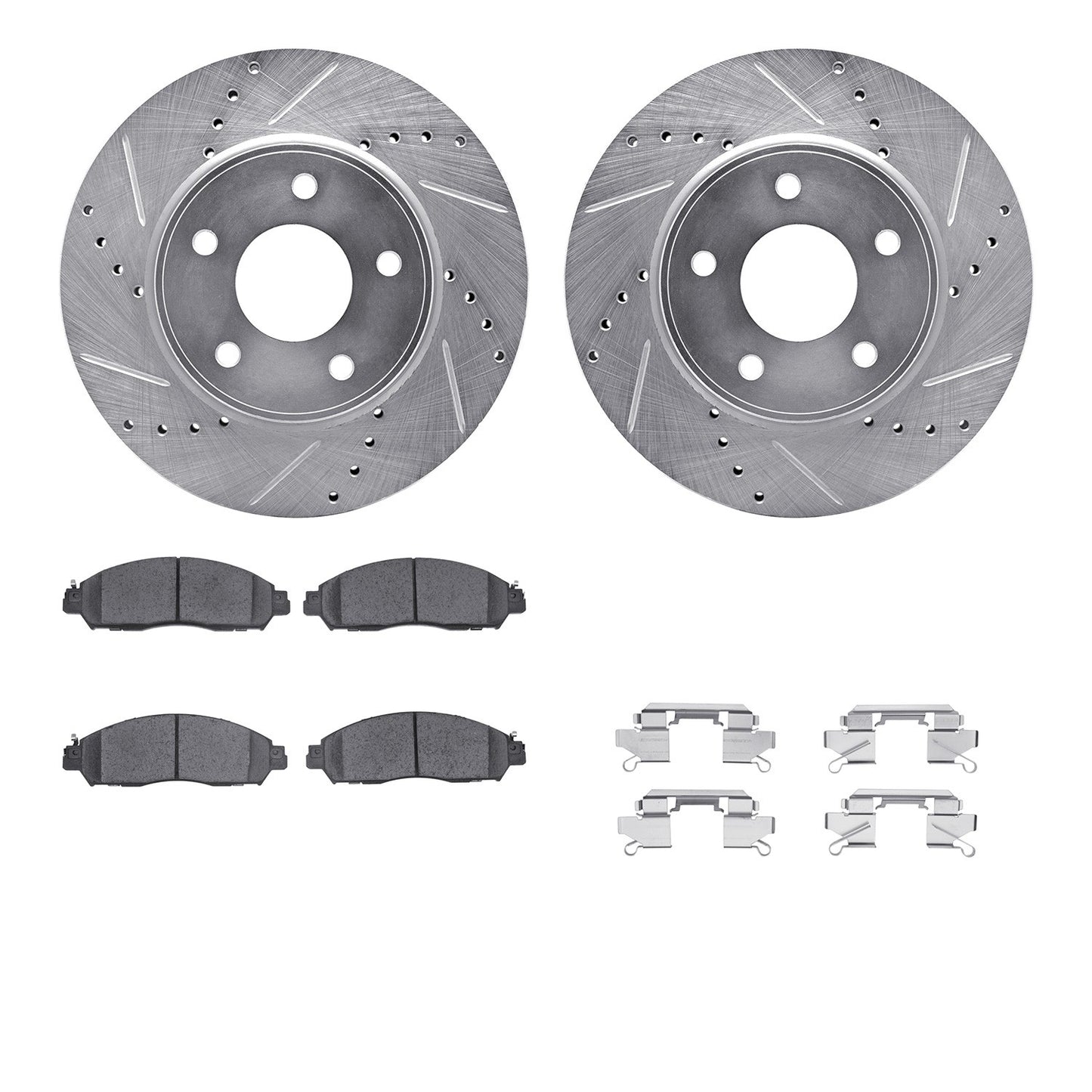 Dynamic Friction Company Disc Brake Kit 7512-67109