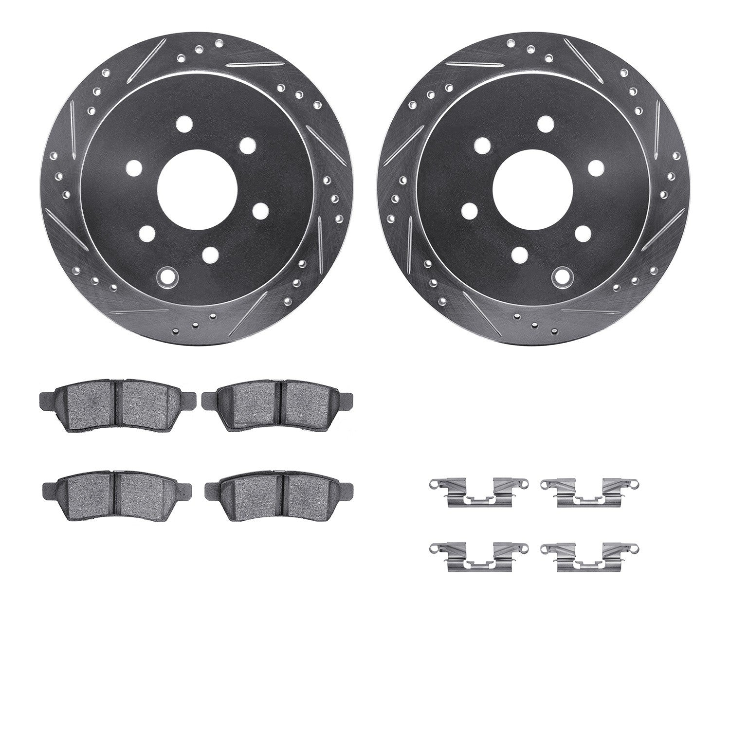 Dynamic Friction Company Disc Brake Kit 7512-67110