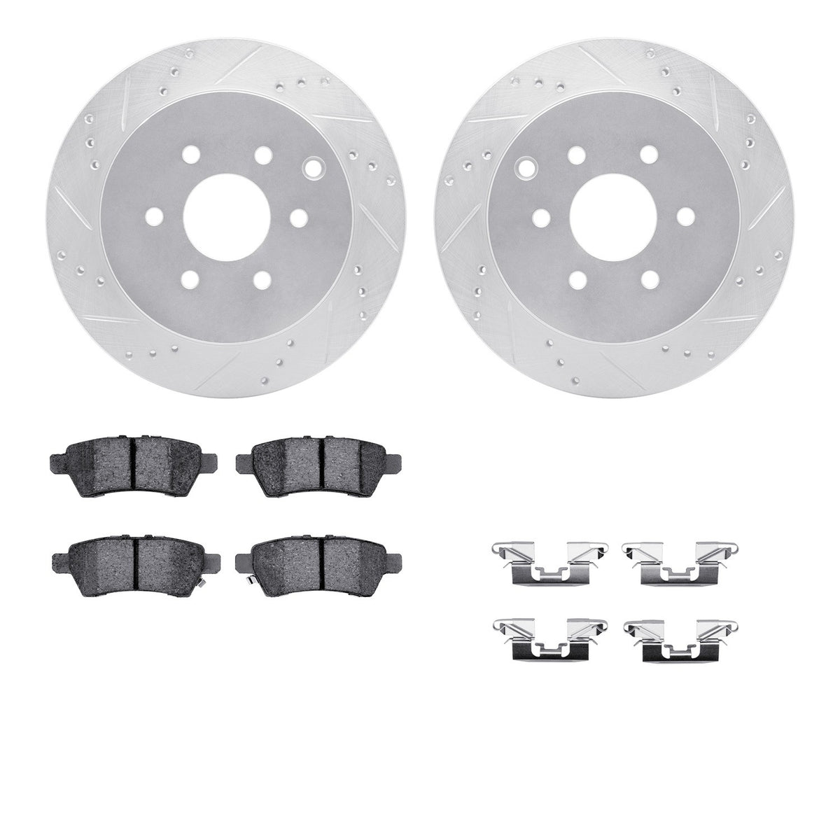 Dynamic Friction Company Disc Brake Kit 7512-67111