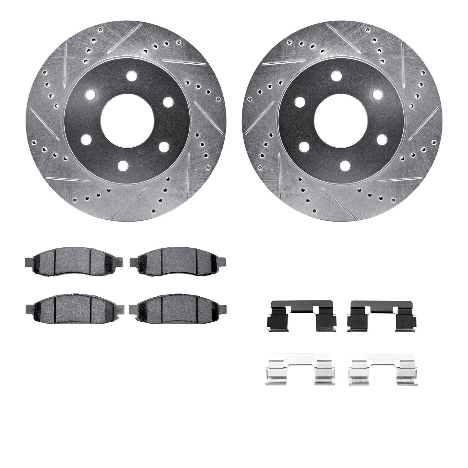 Dynamic Friction Company Disc Brake Kit 7512-67112