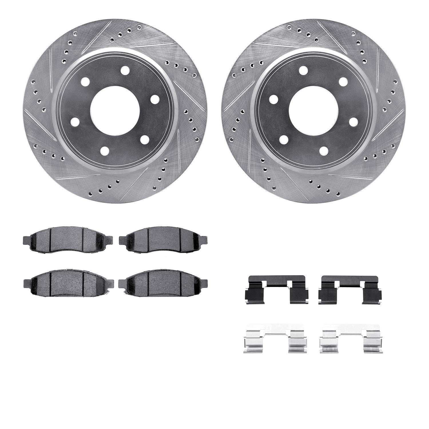 Dynamic Friction Company Disc Brake Kit 7512-67113