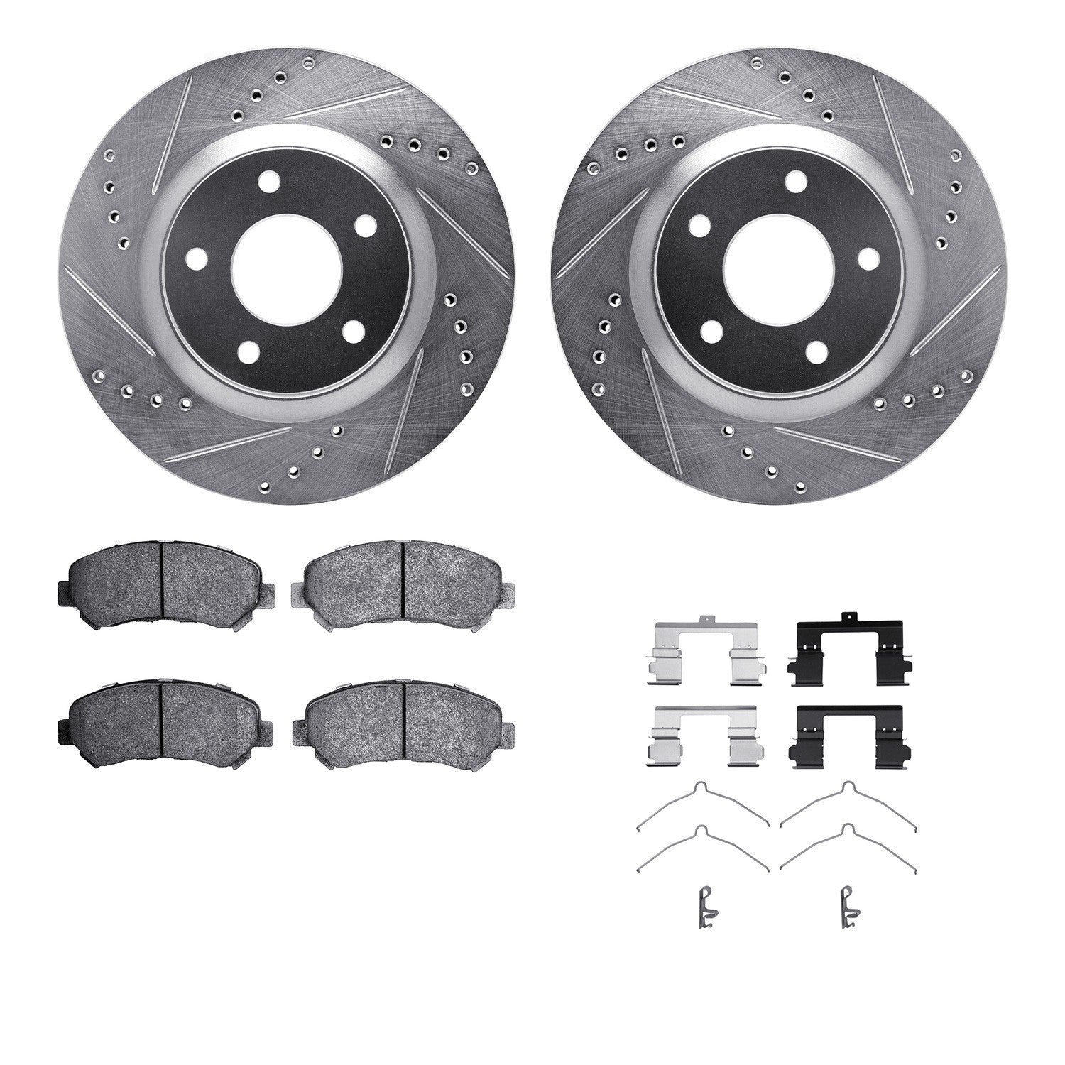 Dynamic Friction Company Disc Brake Kit 7512-67116