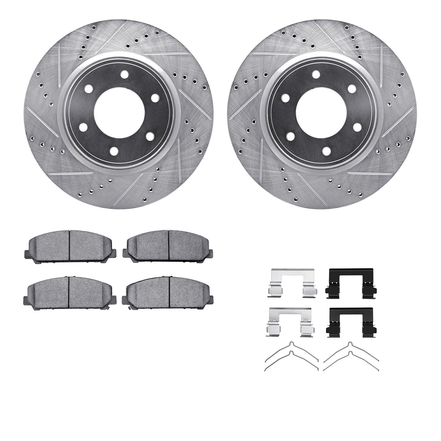 Dynamic Friction Company Disc Brake Kit 7512-67119