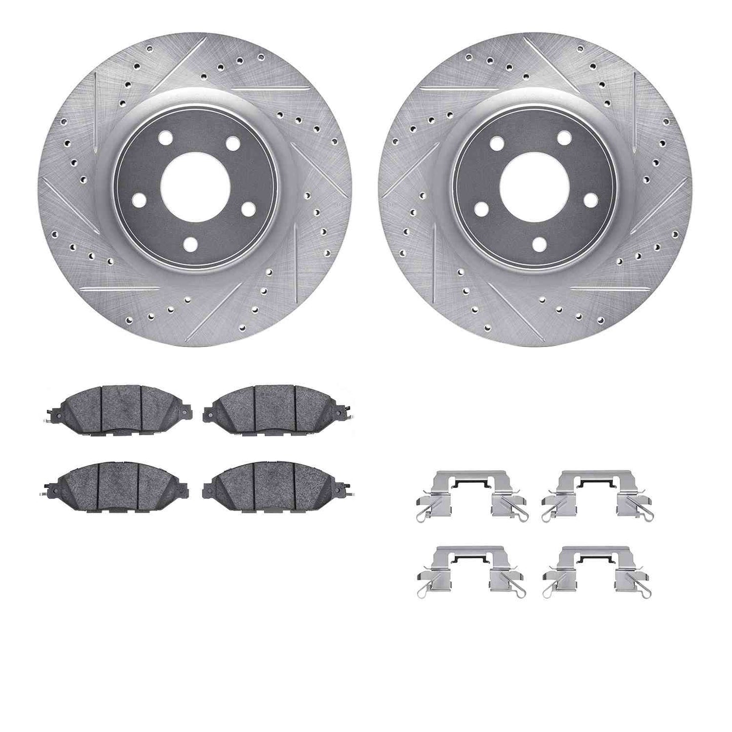 Dynamic Friction Company Disc Brake Kit 7512-67125
