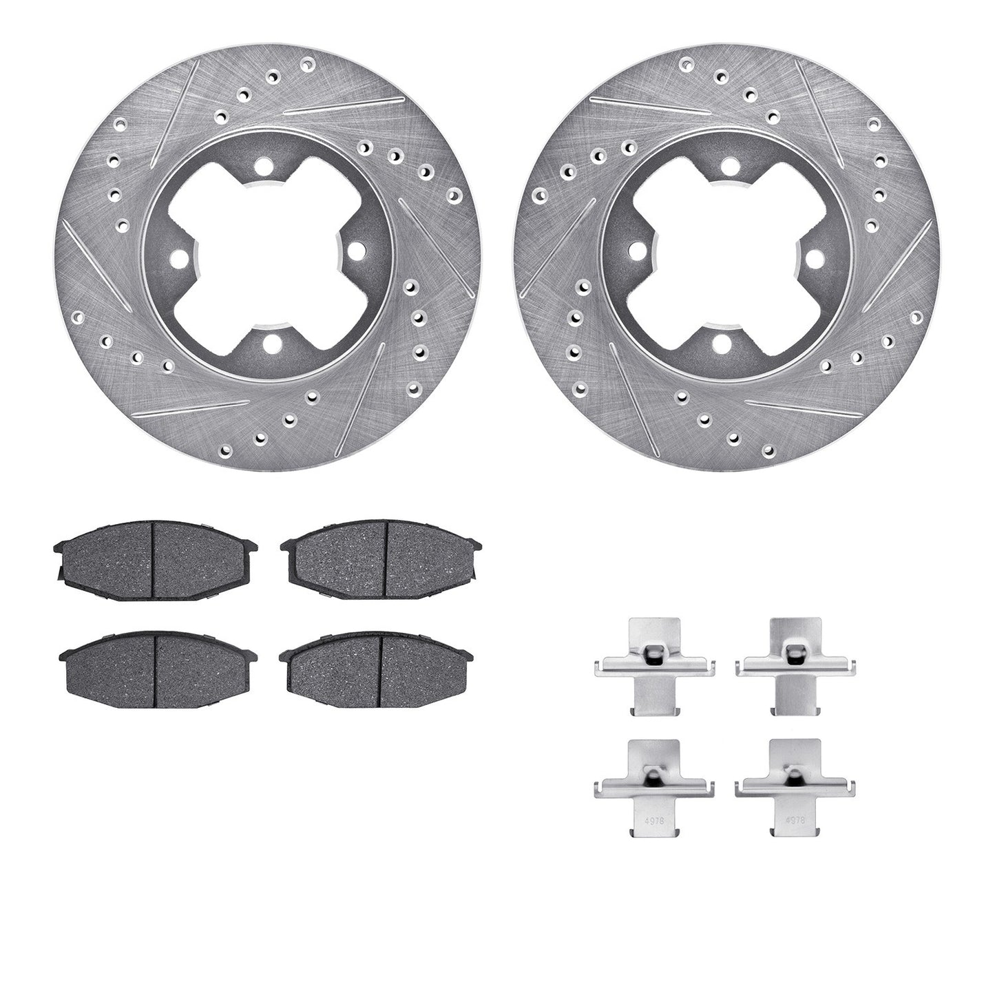 Dynamic Friction Company Disc Brake Kit 7512-67126