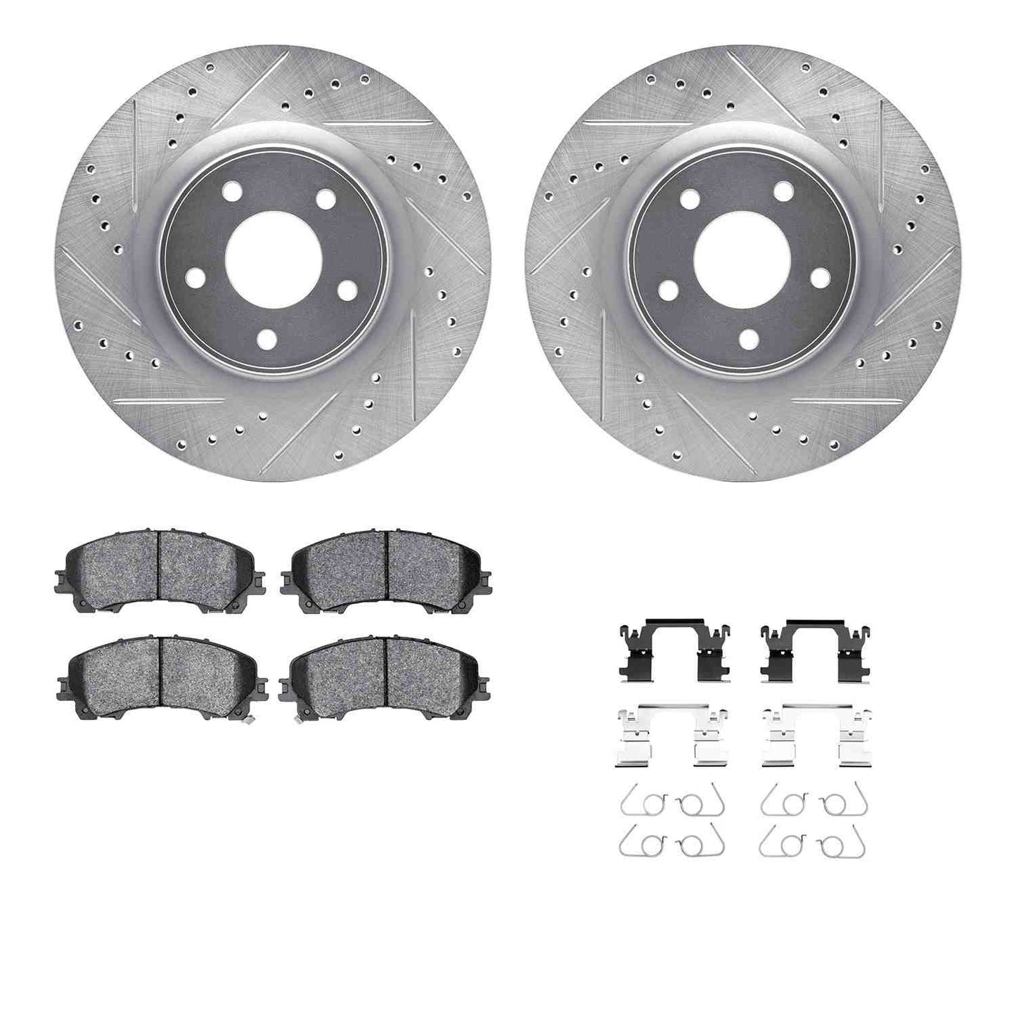 Dynamic Friction Company Disc Brake Kit 7512-67129