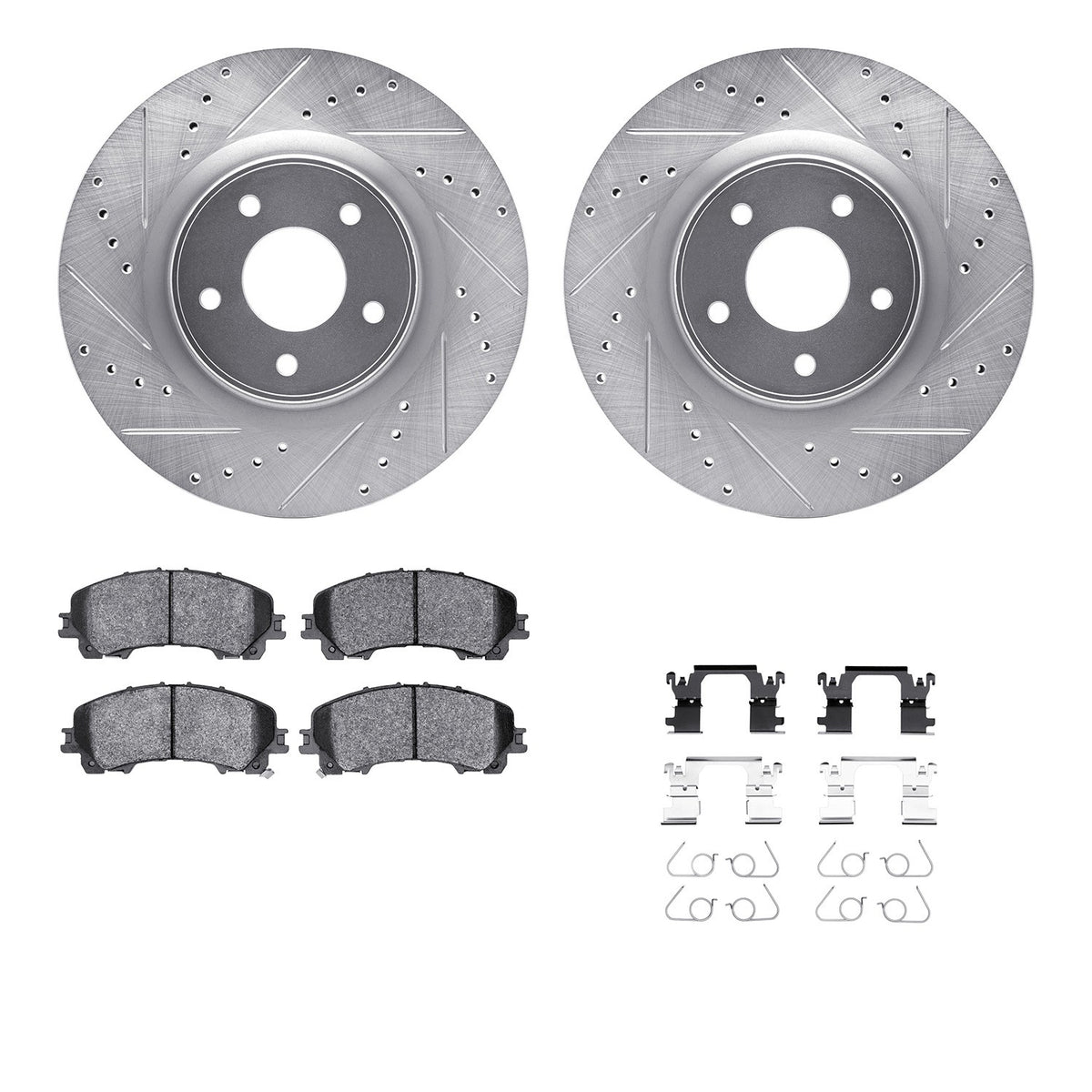 Dynamic Friction Company Disc Brake Kit 7512-67129
