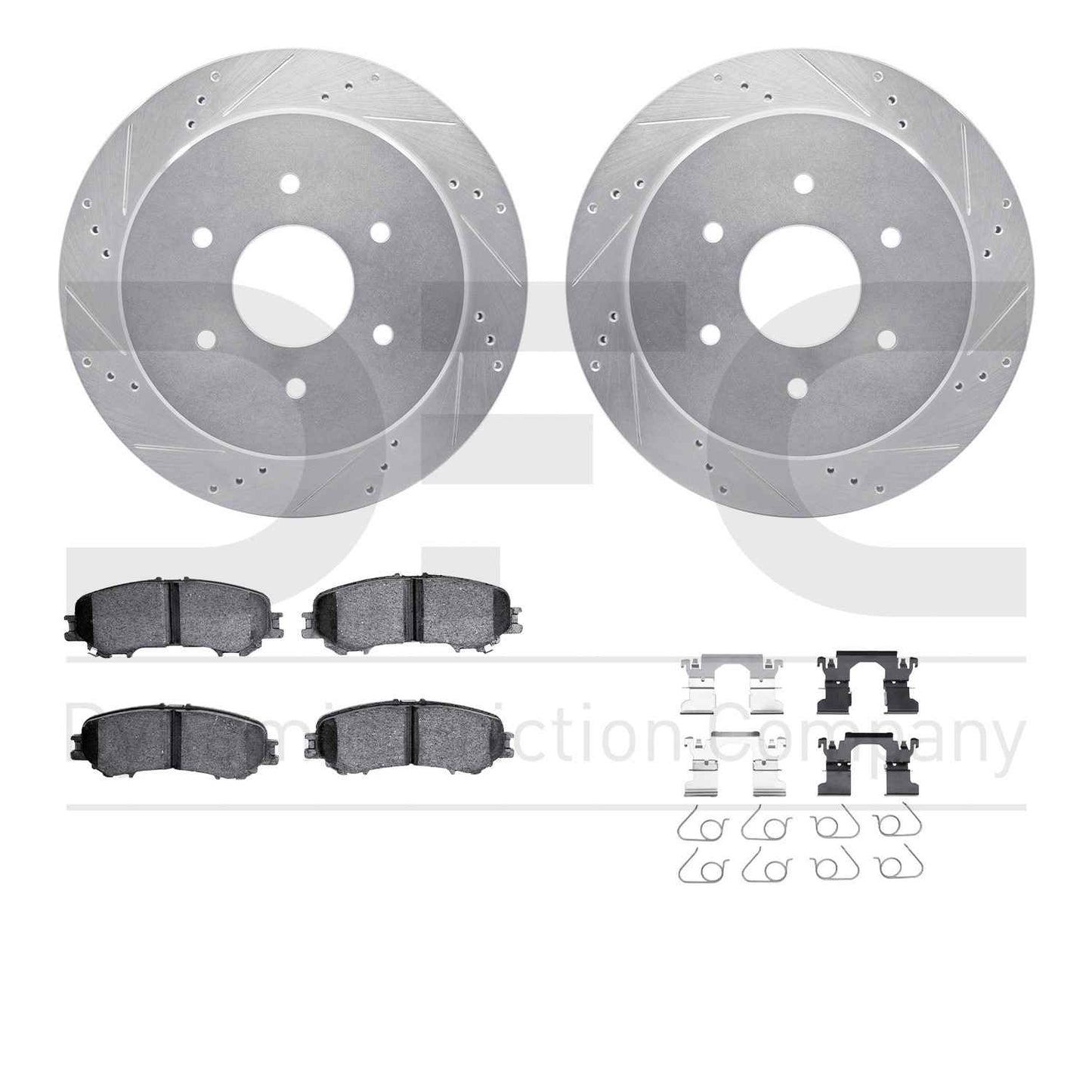 Dynamic Friction Company Disc Brake Kit 7512-67131