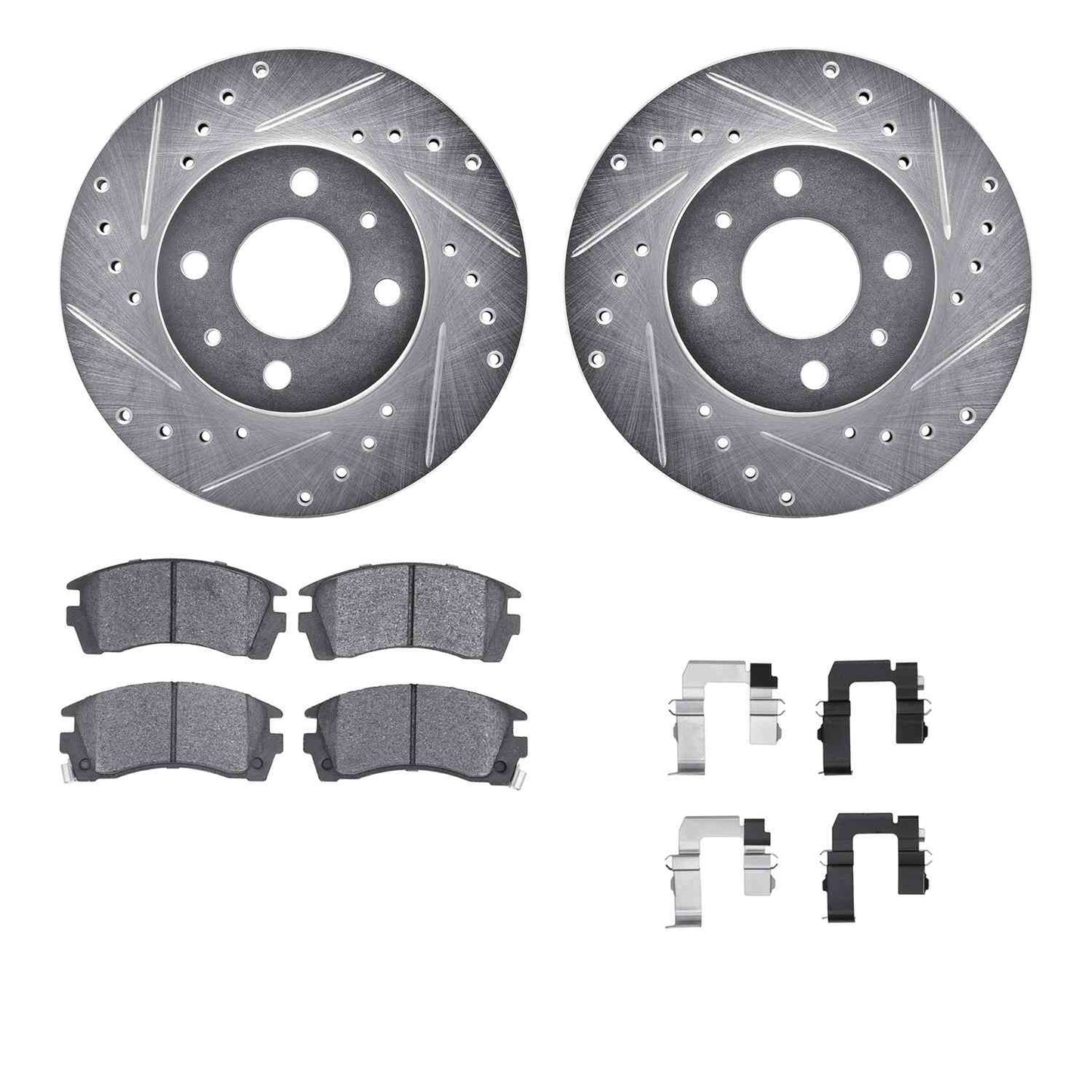 Dynamic Friction Company Disc Brake Kit 7512-67152