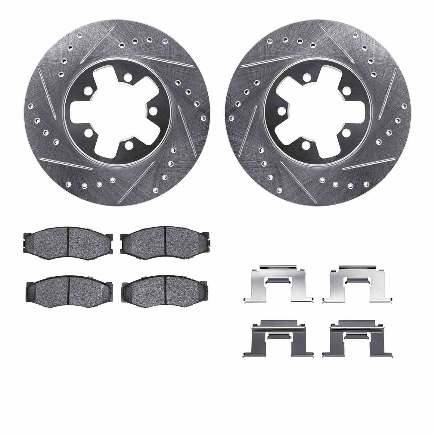Dynamic Friction Company Disc Brake Kit 7512-67193