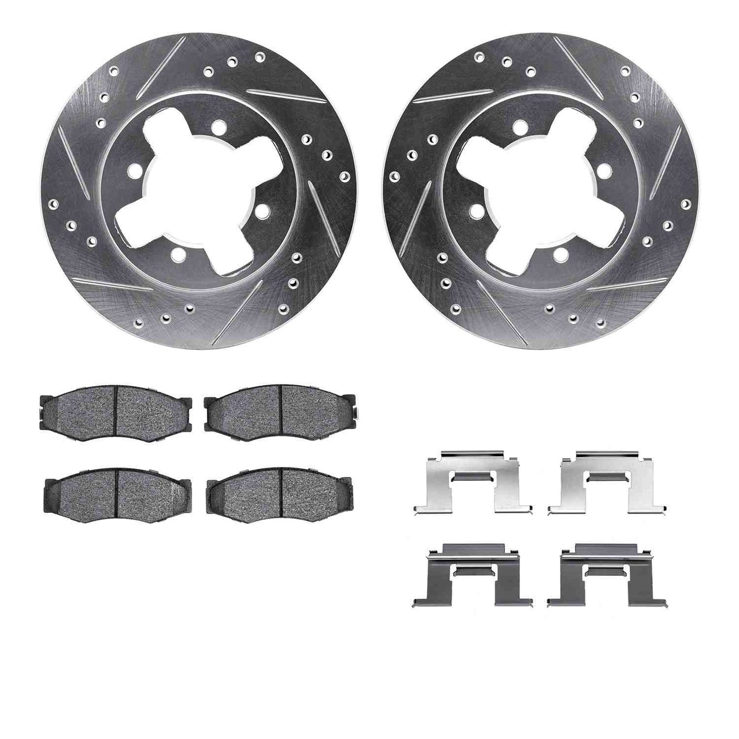Dynamic Friction Company Disc Brake Kit 7512-67263