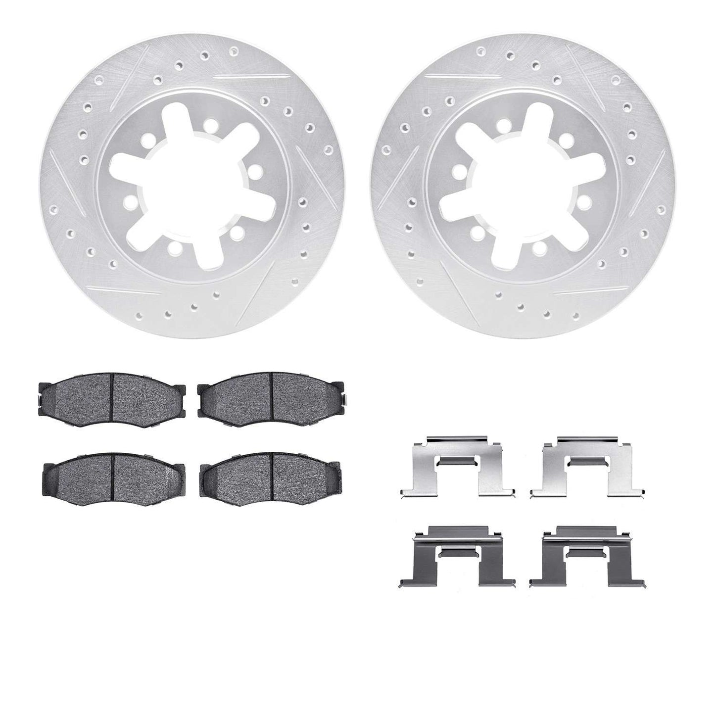 Dynamic Friction Company Disc Brake Kit 7512-67272