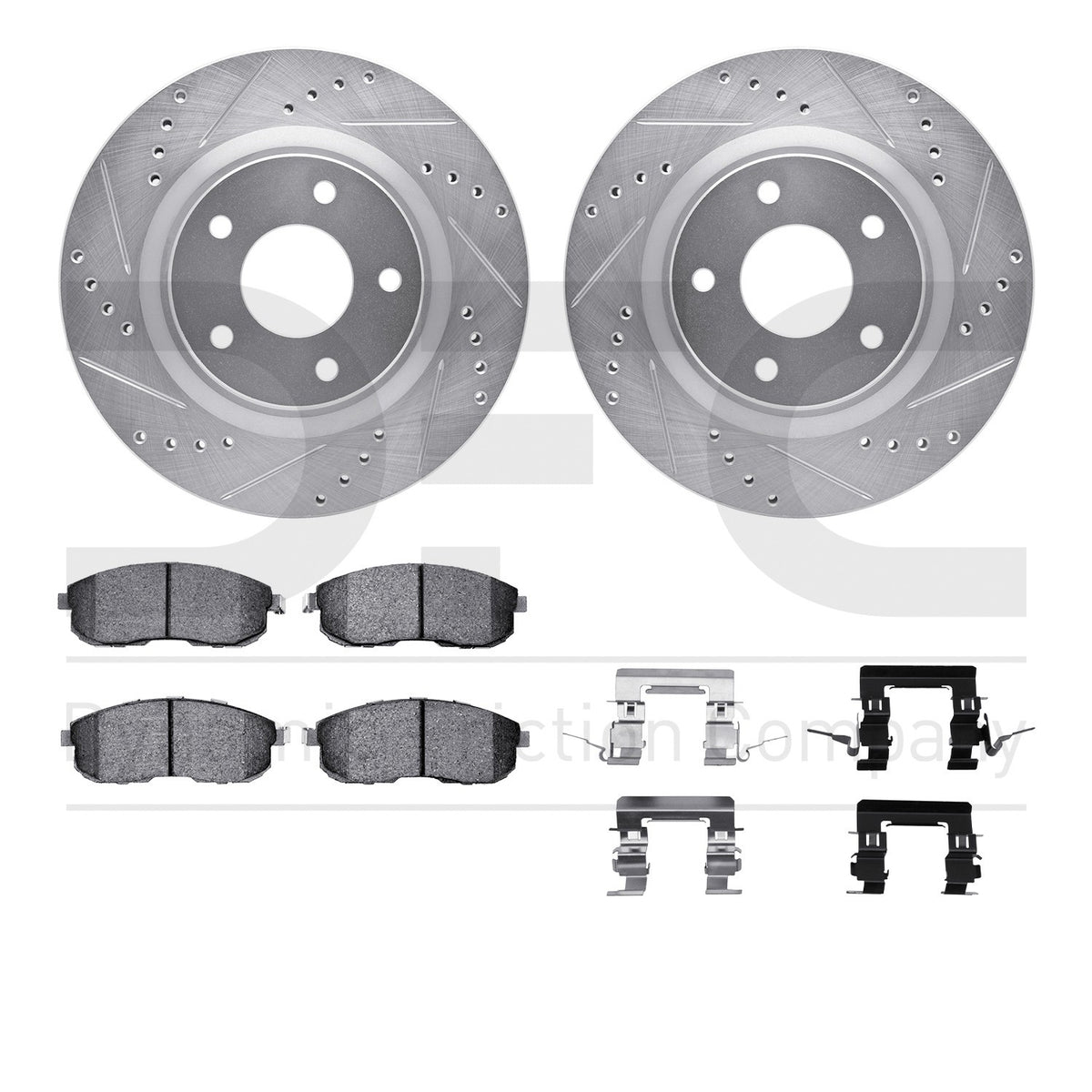 Dynamic Friction Company Disc Brake Kit 7512-67376