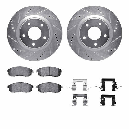 Dynamic Friction Company Disc Brake Kit 7512-67500