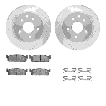 Dynamic Friction Company Disc Brake Kit 7512-68005