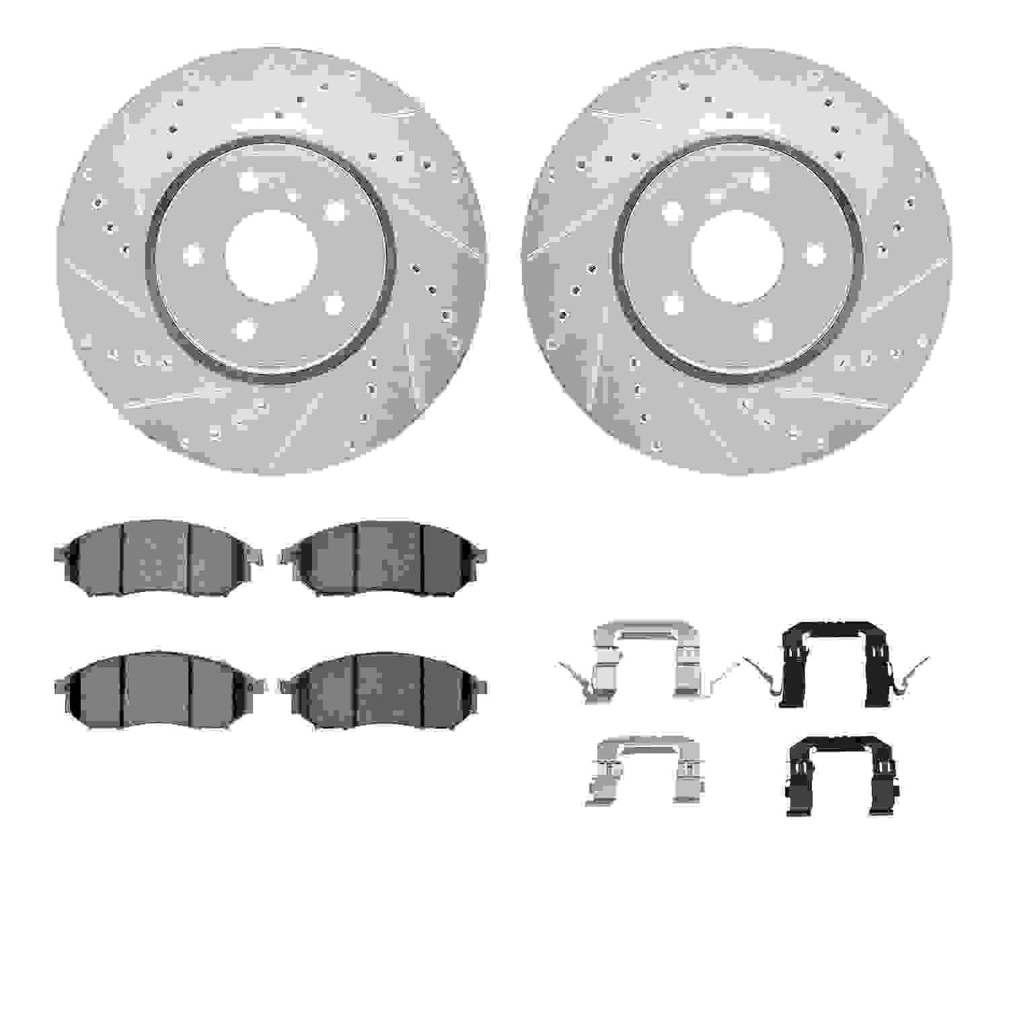 Dynamic Friction Company Disc Brake Kit 7512-68010