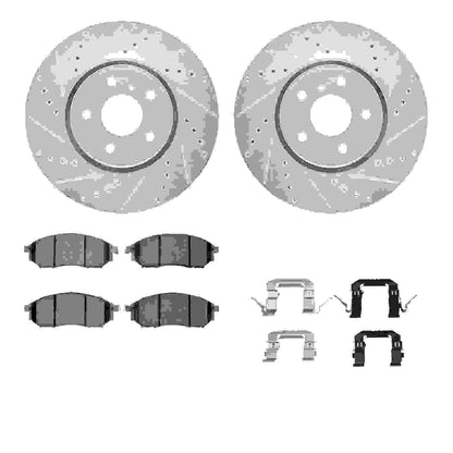 Dynamic Friction Company Disc Brake Kit 7512-68010