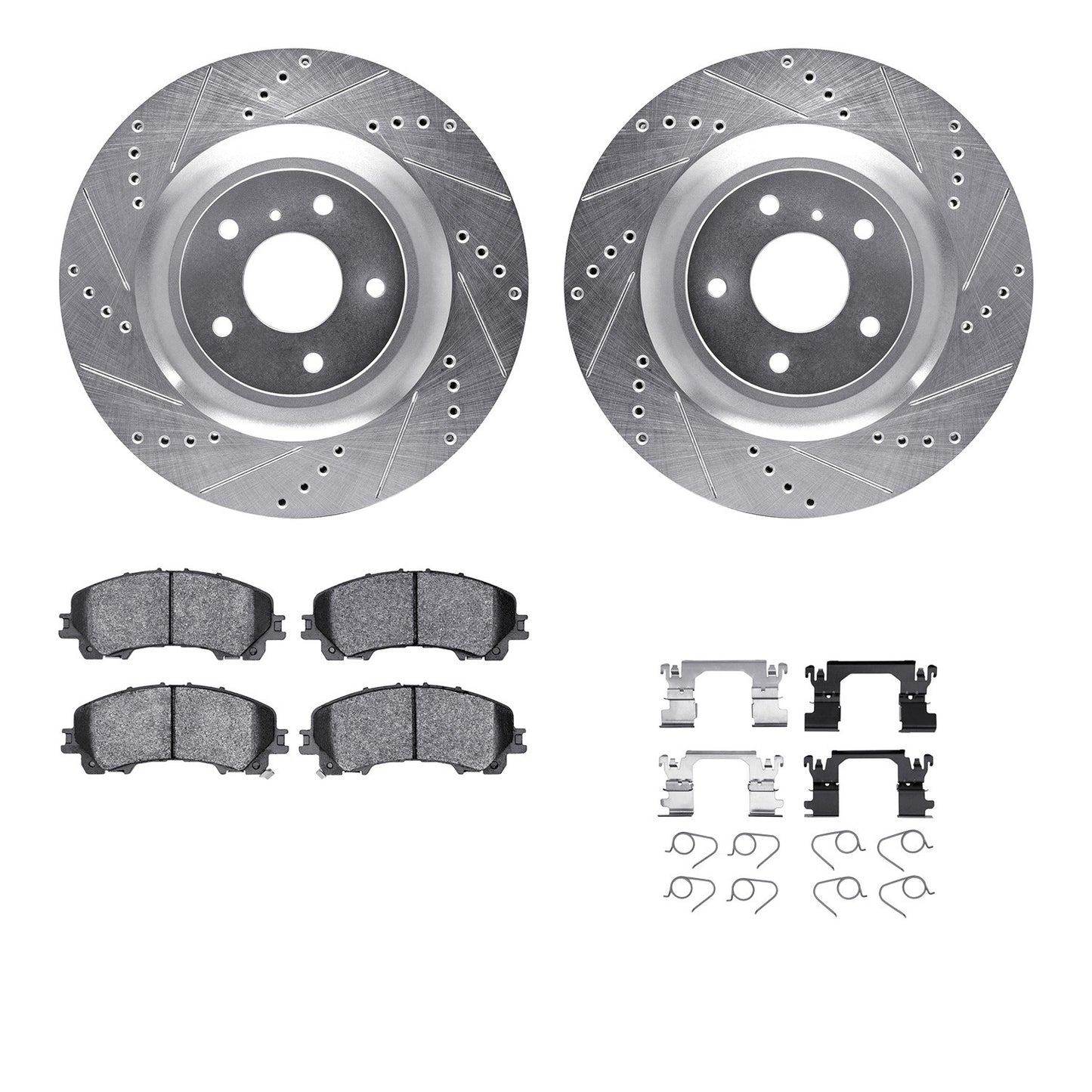 Dynamic Friction Company Disc Brake Kit 7512-68014
