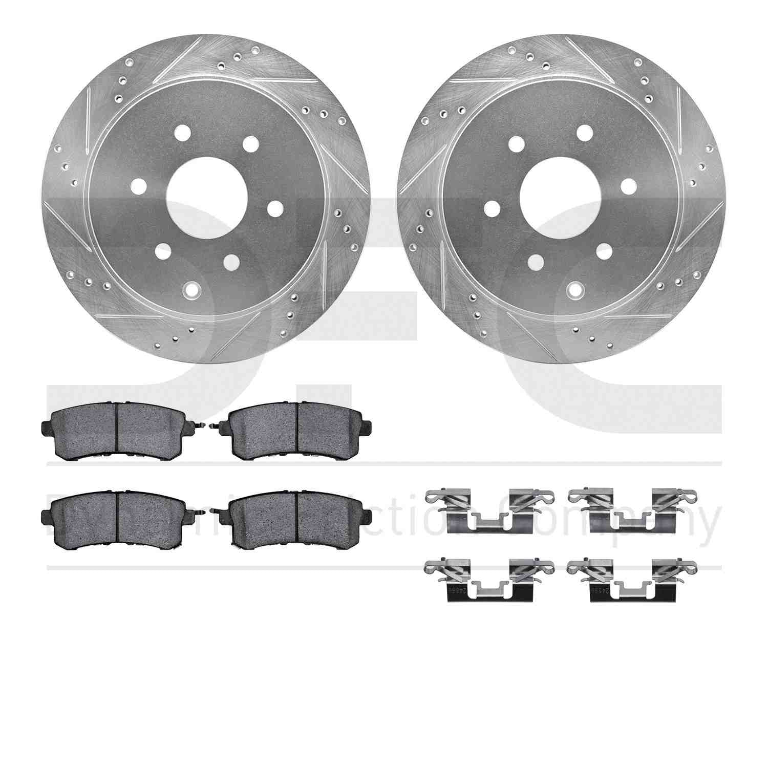 Dynamic Friction Company Disc Brake Kit 7512-68019